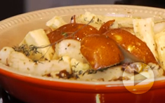 How to prepare Roasted Pears & Parsnips with Blue Cheese & Walnuts